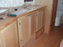 dry fit of cabinet doors